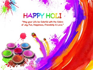 Colorful Holi